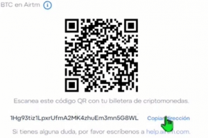 copiar endereço criptográfico