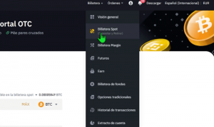 Billetera spot Binance